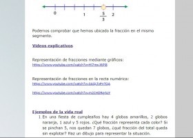 Representación gráfica de las fracciones | Recurso educativo 771809