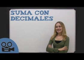 Suma con decimales | Recurso educativo 771818