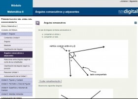 Ángulos consecutivos y adyacentes | Recurso educativo 772213