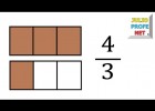 Representació gràfica de fraccions | Recurso educativo 772247