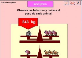 Calcula su peso | Recurso educativo 772408