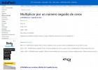 Multiplicar por un número seguido de ceros | Recurso educativo 772557