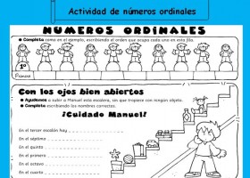 Los números ordinales | Recurso educativo 773507