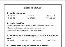 Números de nueve cifras | Recurso educativo 773763