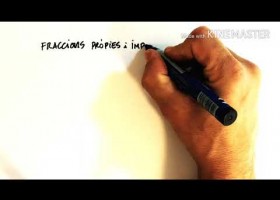 Fraccions pròpies i impròpies | Recurso educativo 774774