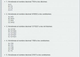 Arrodoniment de decimals | Recurso educativo 774809