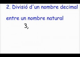 DIVISIÓ AMB DECIMAL AL DIVIDEND | Recurso educativo 774823