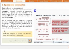 Operaciones en Sexagesimal | Recurso educativo 776003