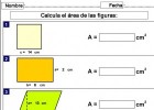 Áreas de figuras geométricas | Recurso educativo 776263