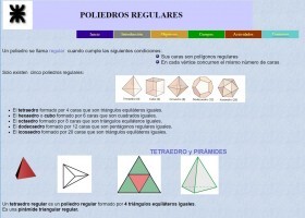 Poliedros regulares | Recurso educativo 776278