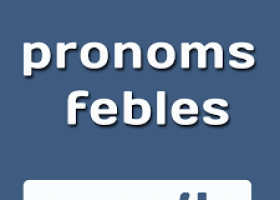 Pronoms febles | Recurso educativo 782149