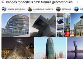 Edificicis amb formes geomètriques | Recurso educativo 785441