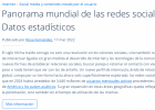 Panorama mundial das redes sociais | Recurso educativo 786112