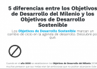 Els ODM i els ODS | Recurso educativo 786321