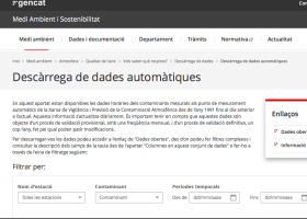 Descàrrega de dades automàtiques | Recurso educativo 787046