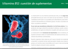 Suplementos que contienen la vitamina B12 | Recurso educativo 788321