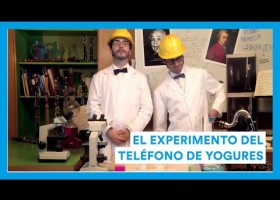 Un teléfono de yogures | Recurso educativo 790391