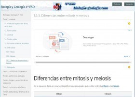 A mitose e a meiose | Recurso educativo 790424