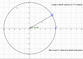 De graus a radians | Recurso educativo 7900982